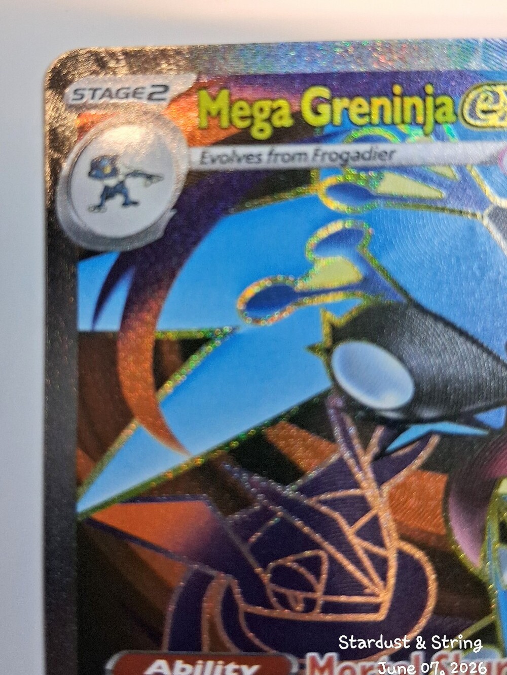 Pokemon Card Mega Greninja Ex 100/086 Chaos Rising Ultra Rare NM - Picture 6 of 11